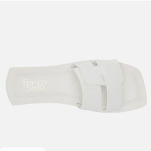 Franco Sarto Ivory Slide Sandals